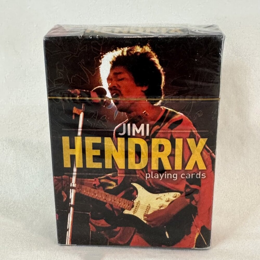New 2009 Jimi Hendrix Playing Cards Sealed Standard Size Deck